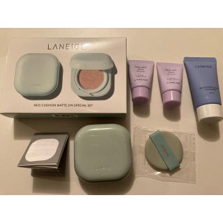 ラネージュ(LANEIGE)のラネージュ　クッションファンデ　セット　21N マット(ファンデーション)