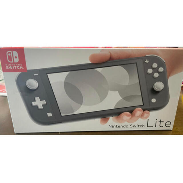 Nintendo Switch lightグレー　新品・未使用 完品