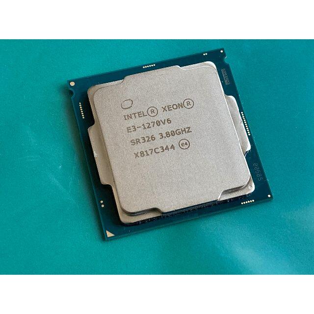 専用出品 Xeon CPU４枚セット（1270V6 x2、1220V6 x2）