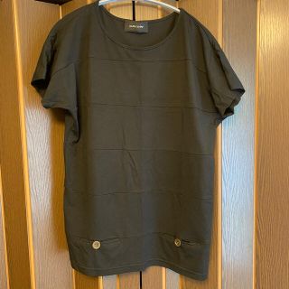 イランイラン(YLANG YLANG)のイランイラン⭐︎半袖ブラックカットソー(Tシャツ(半袖/袖なし))