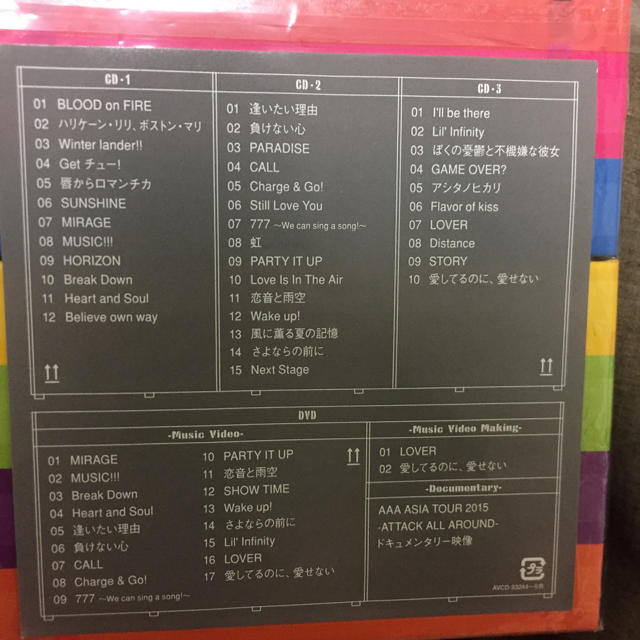 AAA(トリプルエー)のAAA10thanniversarybest 初回限定盤アルバム エンタメ/ホビーのCD(ポップス/ロック(邦楽))の商品写真
