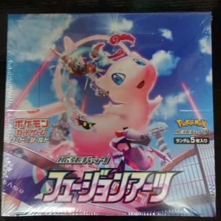 ポケモンカード フュージョンアーツ　box  新品　ビニールシュリンク未開封エンタメ/ホビー