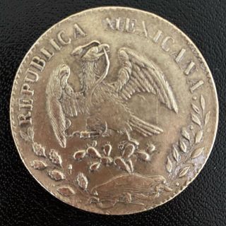 メキシコ貿易銀 8レアル銀貨 1895年(その他)