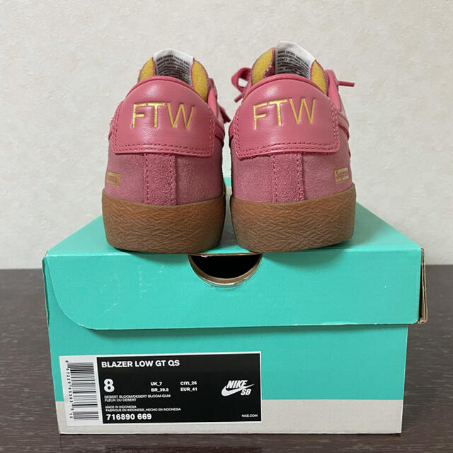 26cm nike sb blazer low supreme 1