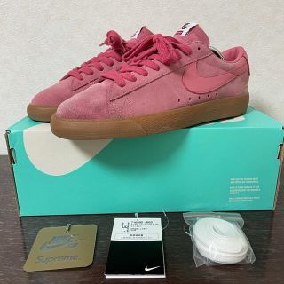 シュプリーム(Supreme)の26cm nike sb blazer low supreme (スニーカー)