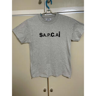 サカイ(sacai)のsacai×A.P.C コラボ XSサイズ(Tシャツ/カットソー(半袖/袖なし))