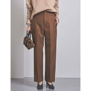 ユナイテッドアローズ(UNITED ARROWS)の【新品•タグ付き】ツイル ストレートパンツ(カジュアルパンツ)