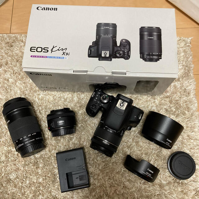 Canon EOSkiss x9i ダブルズームキット