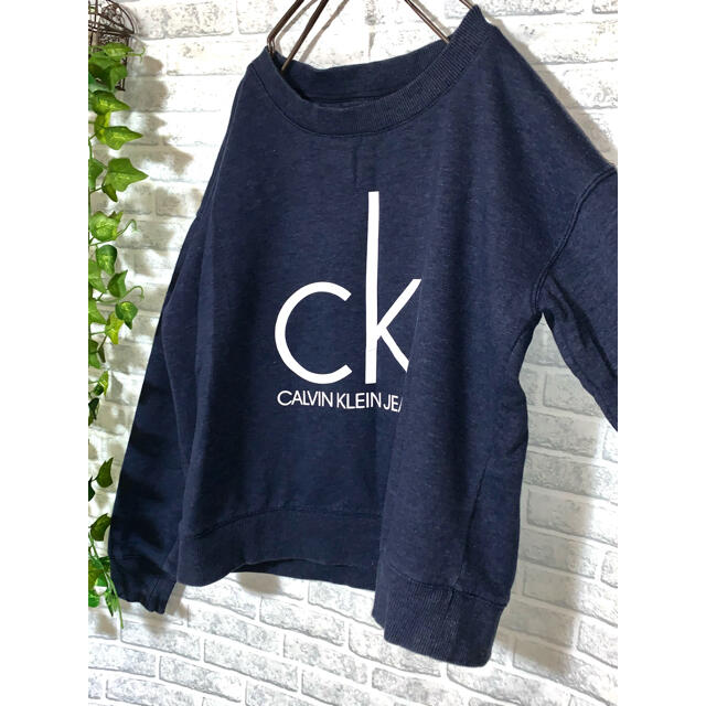 Calvin Klein(カルバンクライン)のカルバンクライン　スウェット　トレーナー　M レディースのトップス(トレーナー/スウェット)の商品写真