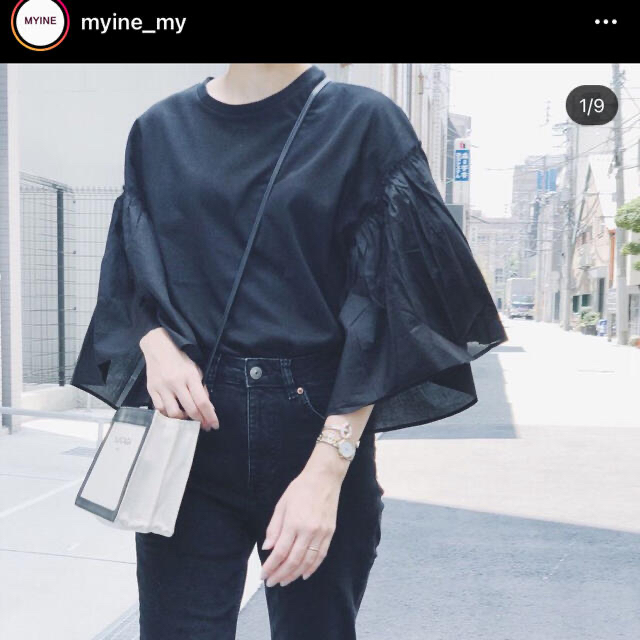 MYINE   レディースのトップス(Tシャツ(半袖/袖なし))の商品写真