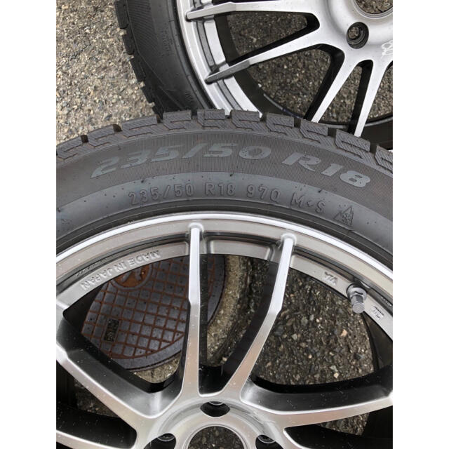 アルファード　スタッドレス　rays タイヤ　ホイール 自動車/バイクの自動車(ホイール)の商品写真