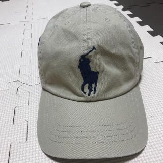 ポロラルフローレン(POLO RALPH LAUREN)の新品　ラルフローレン　キャップ　ベージュ(キャップ)