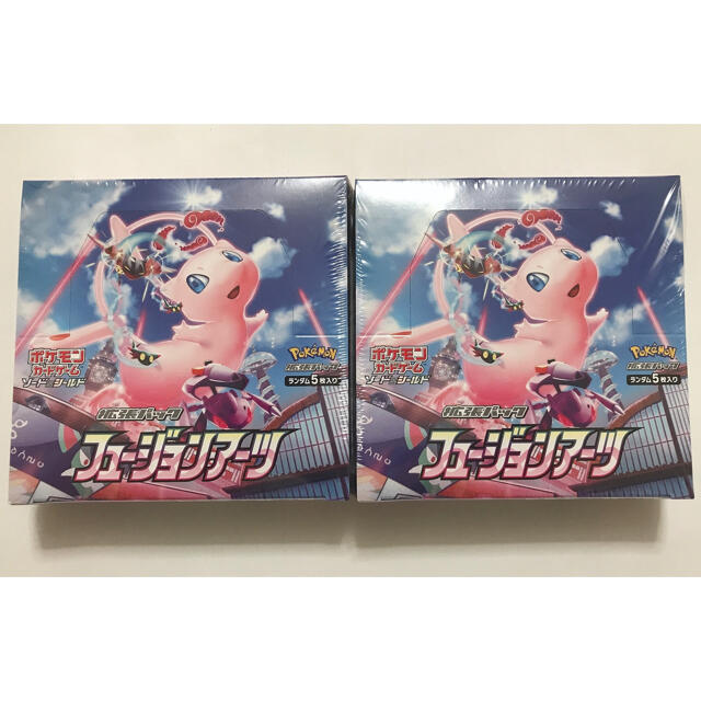 ポケモンカード　フュージョンアーツ　2BOX