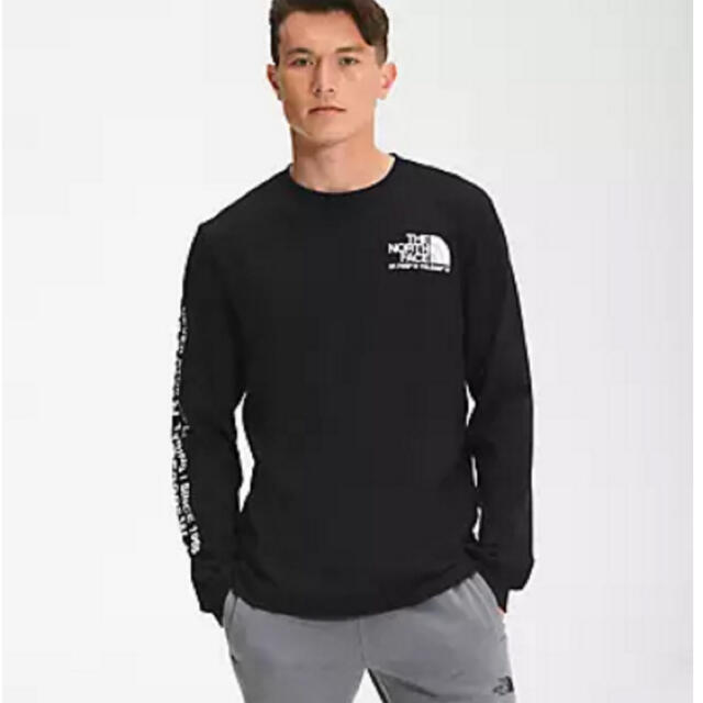 THE NORTH FACE(ザノースフェイス)の新品・未使用　ノースフェイス　USモデル　ロングTシャツ メンズのトップス(Tシャツ/カットソー(七分/長袖))の商品写真