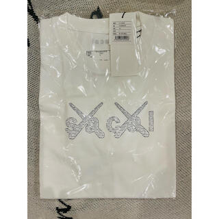 サカイ(sacai)のsacai x KAWS Print T-shirt WHITE サイズ1(Tシャツ/カットソー(半袖/袖なし))