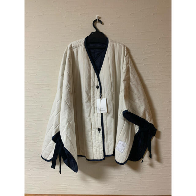 逆輸入 【新品】ANCELLM PONCHO OVER QUILTING 21AW - ポンチョ