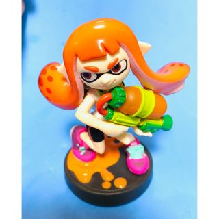 ニンテンドウ(任天堂)のオレンジガール インクリング ガール amiibo アミーボ スプラトゥーン(ゲームキャラクター)