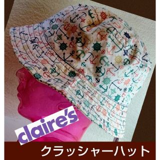 クレアーズ(claire's)のクラッシャーハット★バケットハット★claire's★ユニセックス★クレアーズ(ハット)