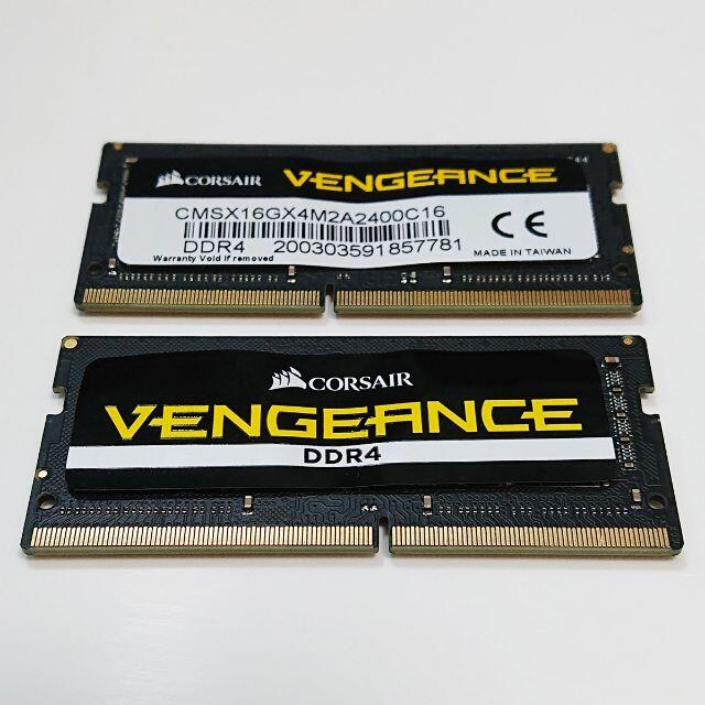 メモリ CORSAIR 16GB (8Gx2) DDR4-2400 ''28