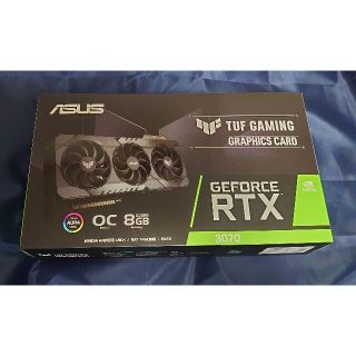 （非LHR）ASUS TUF-RTX3070-O8G-GAMING(PCパーツ)