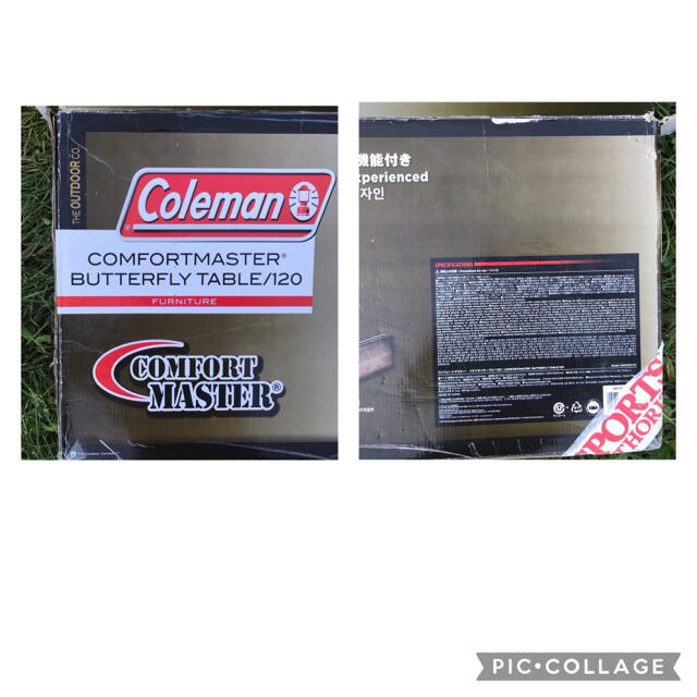 Coleman(コールマン)のコールマン コンフォートマスター バタフライテーブル 120 スポーツ/アウトドアのアウトドア(テーブル/チェア)の商品写真