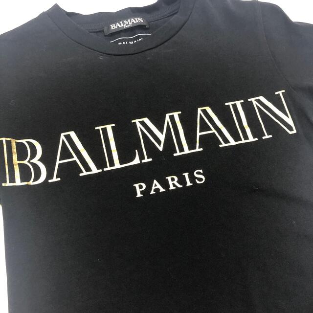 BALMAIN - 専用☆バルマン黒ゴールドと白セット半袖8A120〜130くらい