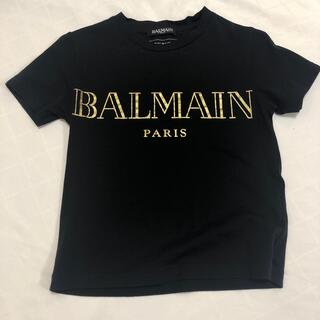 バルマン(BALMAIN)の専用☆バルマン黒ゴールドと白セット半袖８Ａ120〜130くらい金ロゴゴールド(Tシャツ/カットソー)