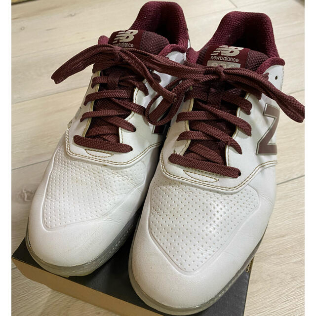 New Balance(ニューバランス)の[ニューバランス]ゴルフシューズ　ソフトスパイク　26cm [中古] スポーツ/アウトドアのゴルフ(シューズ)の商品写真