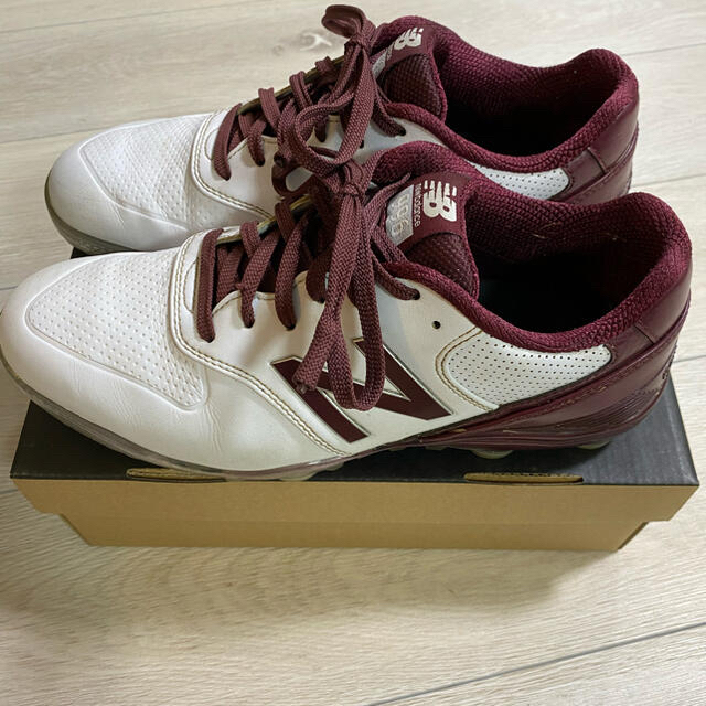 New Balance(ニューバランス)の[ニューバランス]ゴルフシューズ　ソフトスパイク　26cm [中古] スポーツ/アウトドアのゴルフ(シューズ)の商品写真