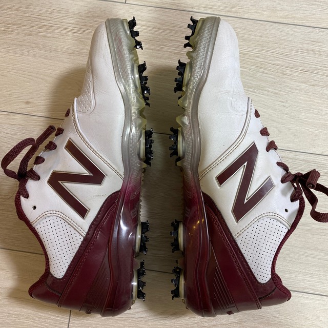 New Balance(ニューバランス)の[ニューバランス]ゴルフシューズ　ソフトスパイク　26cm [中古] スポーツ/アウトドアのゴルフ(シューズ)の商品写真