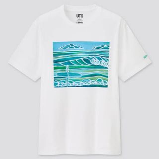 ユニクロ(UNIQLO)のユニクロ　ヘザー・ブラウン UT グラフィックTシャツ　XLサイズ(Tシャツ/カットソー(半袖/袖なし))