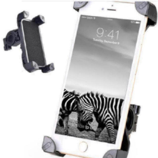 スマホホルダー　バイクホルダー 自転車スタンド スマホ/iPhone多機種対応 スマホ/家電/カメラのスマホアクセサリー(その他)の商品写真