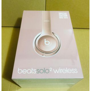 ビーツバイドクタードレ(Beats by Dr Dre)の◾️Beats by Dr.Dre solo2 wireless ローズゴールド(ヘッドフォン/イヤフォン)