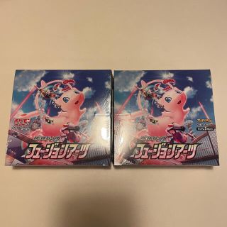 ポケモン(ポケモン)のフュージョンアーツ 2BOX シュリンク付き(Box/デッキ/パック)