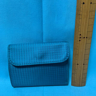 ムジルシリョウヒン(MUJI (無印良品))の無印良品　ウォレット　ブルー　財布　コンパクト(財布)