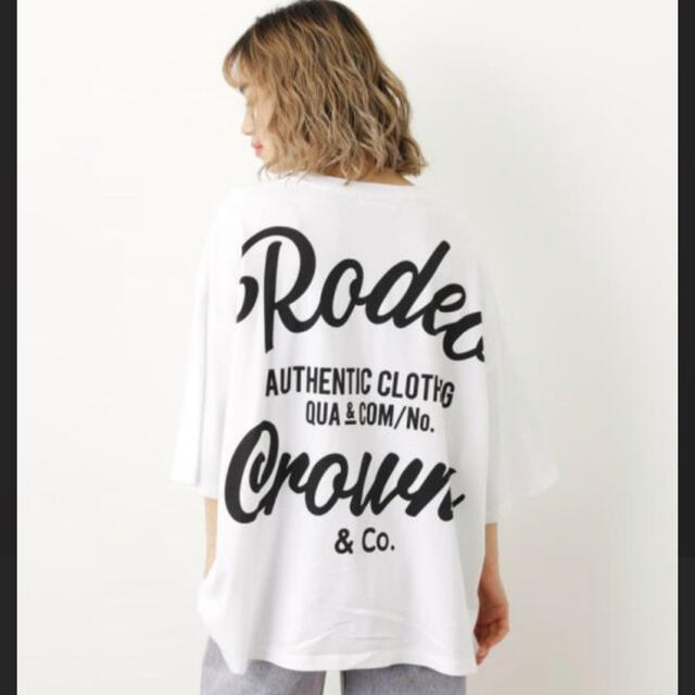 RODEO CROWNS(ロデオクラウンズ)のコリラックマ様　専用　ロデオ  ビックTシャツ レディースのトップス(Tシャツ(長袖/七分))の商品写真