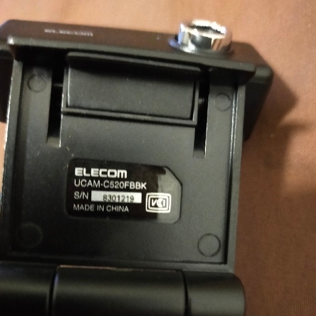 ウェブカメラ　ELECOM UCAM-C520FBBK スマホ/家電/カメラのPC/タブレット(PC周辺機器)の商品写真