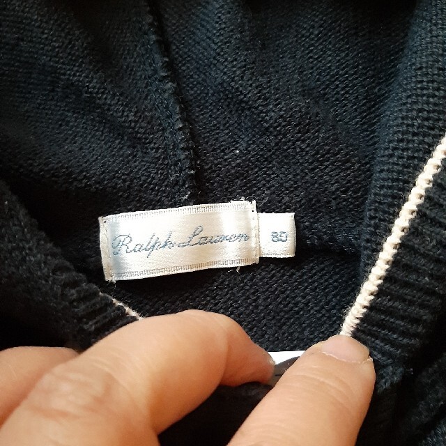Ralph Lauren(ラルフローレン)のラルフローレン　カバーオール　80cm 長袖上着 キッズ/ベビー/マタニティのベビー服(~85cm)(カバーオール)の商品写真