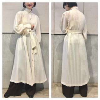 ジャーナルスタンダード(JOURNAL STANDARD)の新品☆KIARIS vintage×JS☆プリーツドレス(ロングワンピース/マキシワンピース)