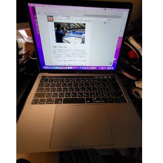 マック(Mac (Apple))のMacBook Pro 13inch MV962J/A Mid 2019(ノートPC)