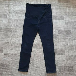 ユニクロ(UNIQLO)のマタニティボトムス　LL 　デニム　UNIQLO(マタニティボトムス)