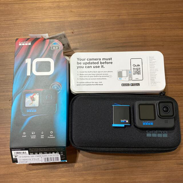 在庫僅少】 GoPro HERO10 Black CHDHX-101-FW (国内正規品) ビデオ