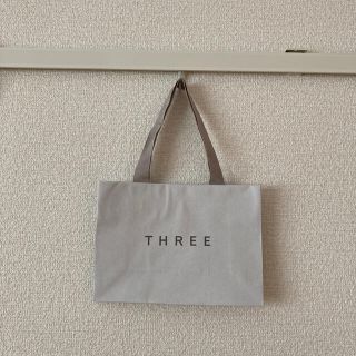 スリー(THREE)のthree(ショップ袋)