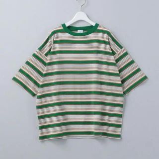 ビューティアンドユースユナイテッドアローズ(BEAUTY&YOUTH UNITED ARROWS)のroku beauty&youth MULTI BORDER T-SHIRT(Tシャツ(半袖/袖なし))