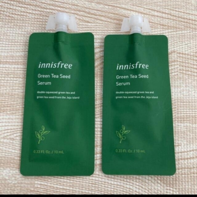 Innisfree(イニスフリー)のリニューアル イニスフリー グリーンティー シードセラム 　10ml×2 コスメ/美容のスキンケア/基礎化粧品(ブースター/導入液)の商品写真