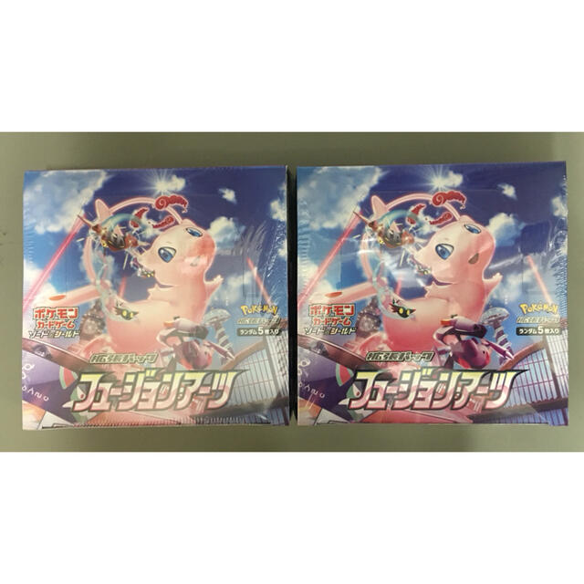 【新品未開封】ポケモンカード　フュージョンアーツ　BOX