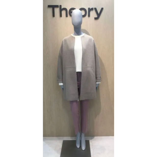 theory ノーカラーコートの通販 by yu♡'s shop｜セオリーならラクマ - Theory 19aw 定番超歓迎