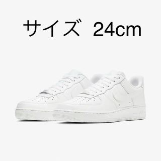 ナイキ(NIKE)のNIKE AIR FORCE 1 ホワイト 【新品未使用】(スニーカー)