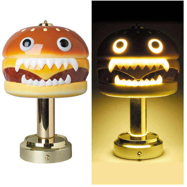 undercover hamburger lamp