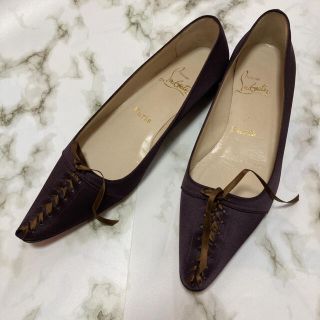 クリスチャンルブタン(Christian Louboutin)のクリスチャンルブタン　フラットパンプス　デザイナーズ　36 1/2(ハイヒール/パンプス)